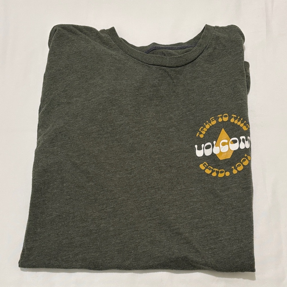 Volcom Olive Graphic Tee